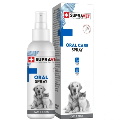 Supravet Oral Care Kedi ve Köpek Ağız Bakım Spreyi 100 ml