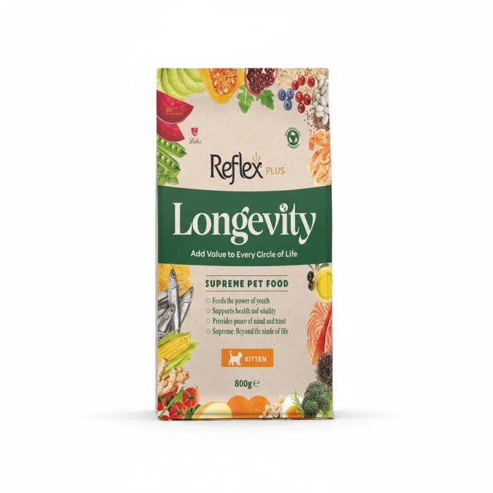 Reflex Plus Longevity Yavru Kedi Maması 800 gr