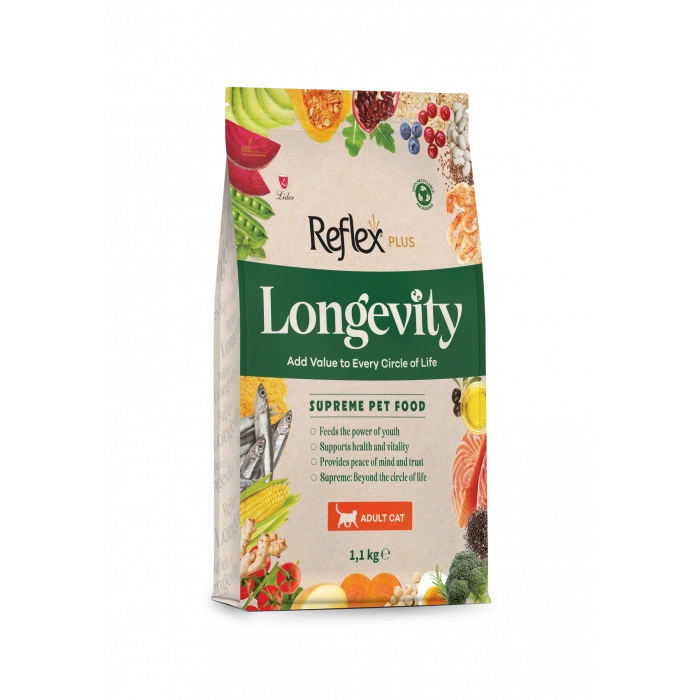 Reflex Plus Longevity Yetişkin Kedi Maması 1100 gr