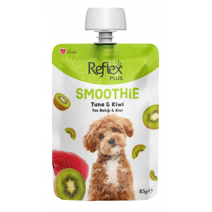 Reflex Plus Smoothie Ton Balıklı Ve Kivili Yetişkin Köpek Sıvı Ödül Maması 85 gr