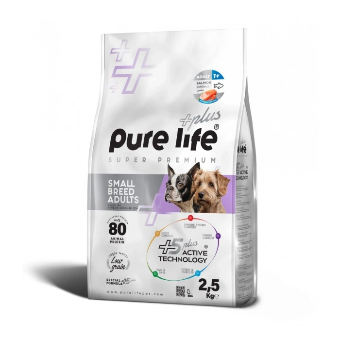 Pure Life Plus Kuzulu Küçük Irk Yetişkin Köpek Maması 2.5kg
