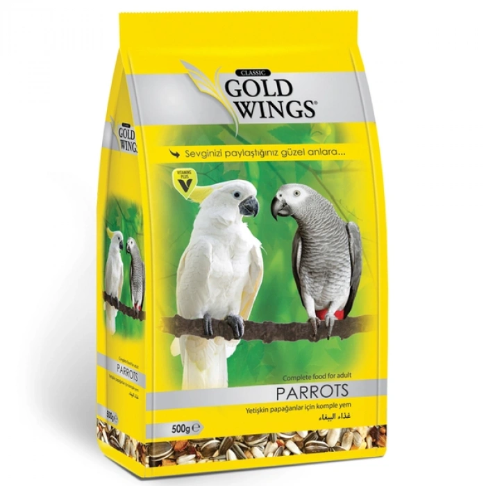 Gold Wings Classic Papağan Yemi 500 gr