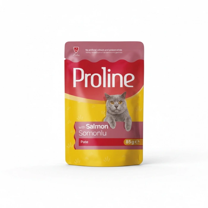 Proline Pouch Pate Somonlu Yetişkin Kedi Maması 85 gr