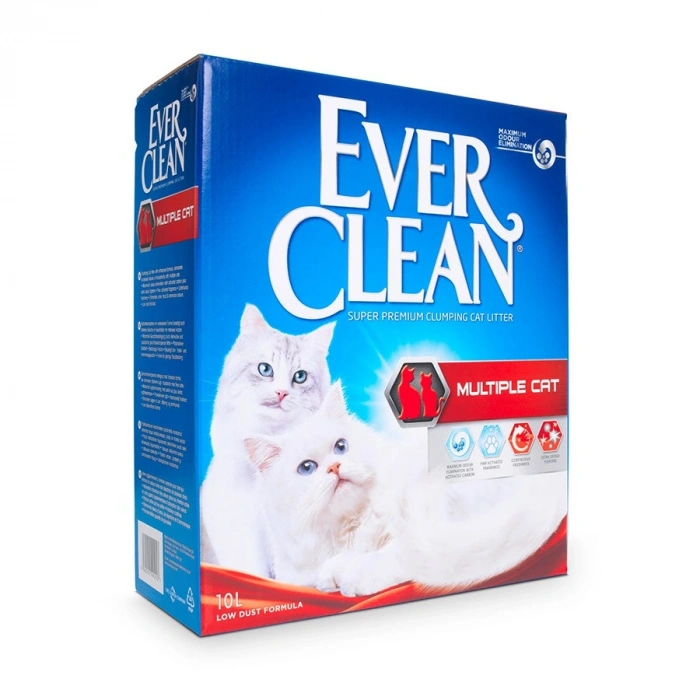 Ever Clean Multiple Çok Kedili Kullanıma Uygun Kedi Kumu 10 lt