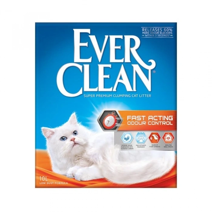Ever Clean Fast Acting Doğal Bitki Özlü Hızlı Topaklanan Kedi Kumu 10lt