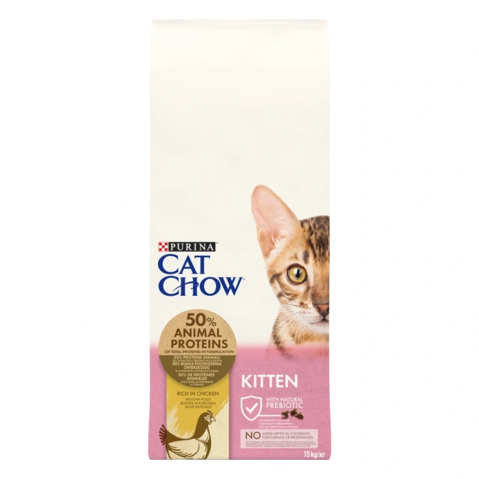 Cat Chow Kitten Tavuklu Yavru Kedi Maması 15 kg