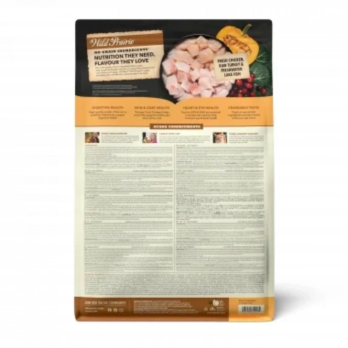 Acana Wild Prairie Tavuklu ve Balıklı Tahılsız Yetişkin Kedi Maması 4,5 kg