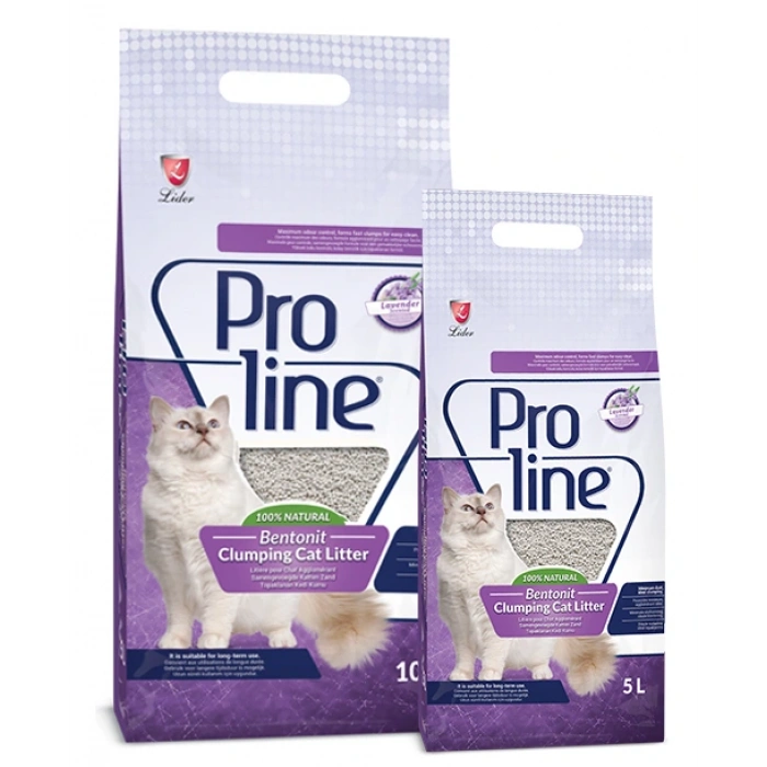 Proline Lavanta Kokulu Kedi Kumu 10lt