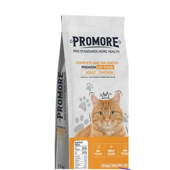 Promore Tavuklu Yetişkin Kedi Maması 15kg