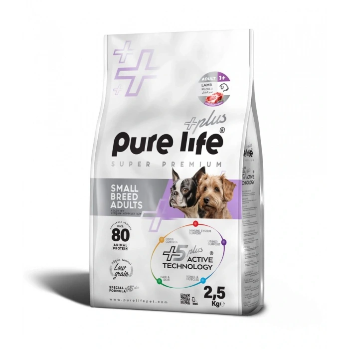 Pure Life Plus Somonlu Küçük Irk Yetişkin Köpek Maması 2.5kg