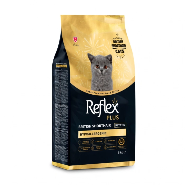 Reflex Plus British ShortHair Yavru Kedi Maması 8 kg
