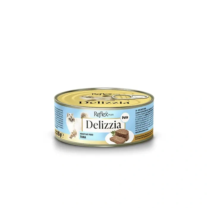 Reflex Plus Delizzia Kıyılmış Ton Balıklı Yetişkin Kedi Maması 85 gr