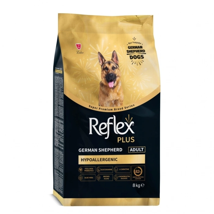 Reflex Plus German Shepherd Yetişkin Köpek Maması 8 kg