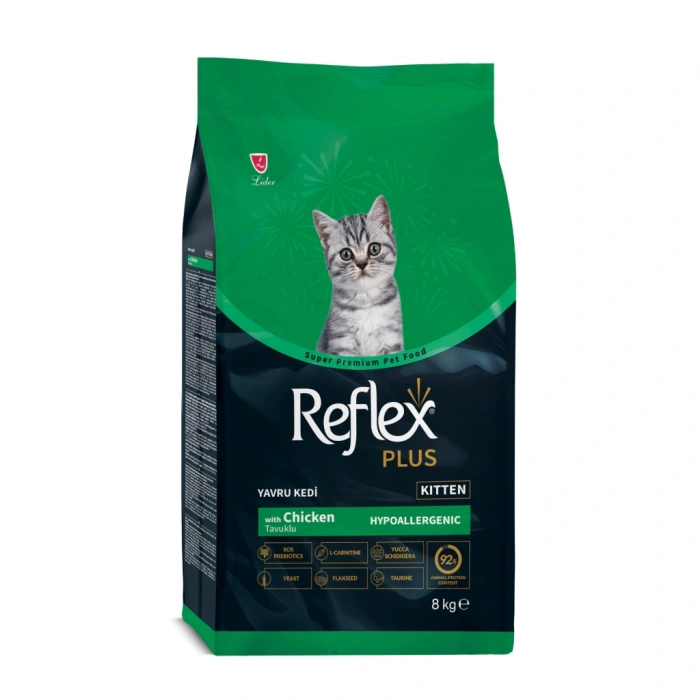 Reflex Plus Tavuklu Yavru Kedi Maması 8 kg