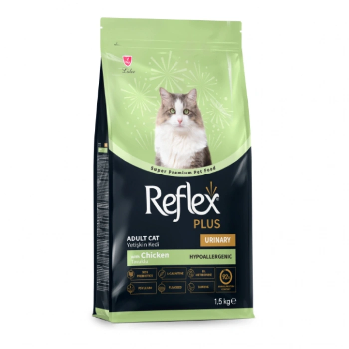 Reflex Plus Urinary Tavuklu Yetişkin Kedi Maması 1,5 kg