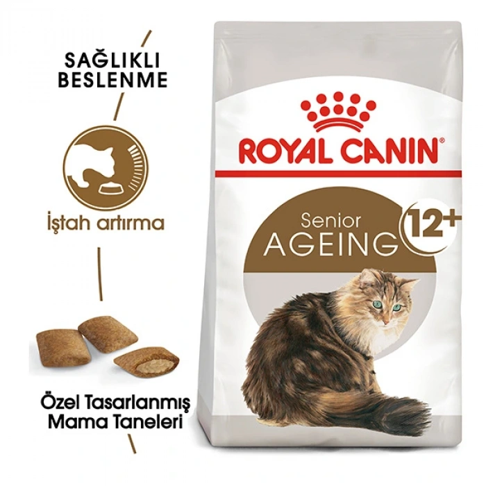 Royal Canin Ageing 12+ Yaş Üzeri Yaşlı Kedi Maması 2 kg
