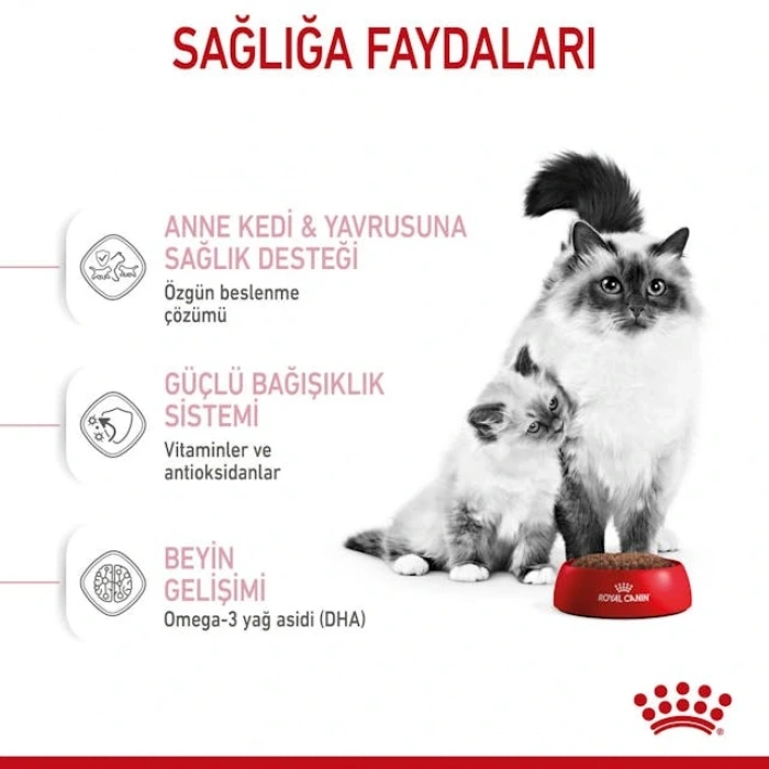 Royal Canin Mother And Babycat Anne ve Yavru Kedi Kuru Maması 4 kg