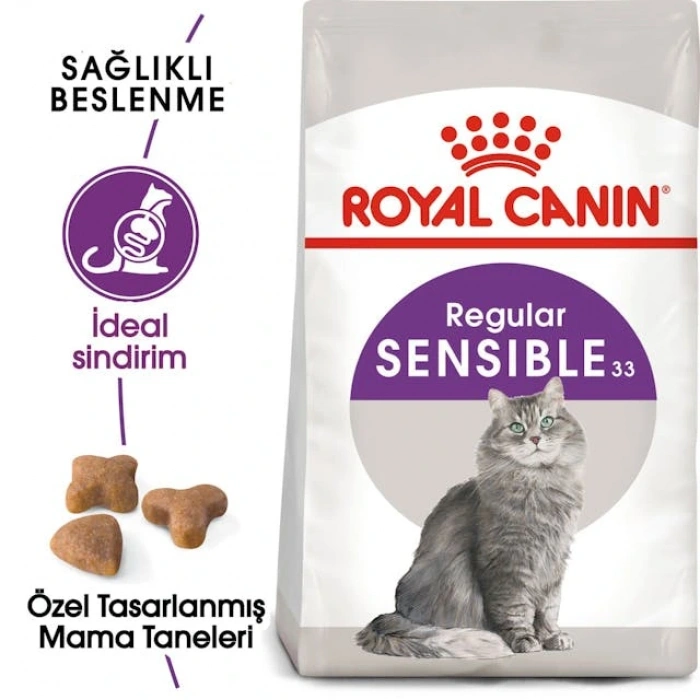 Royal Canin Sensible 33 Yetişkin Kedi Kuru Maması 15 kg