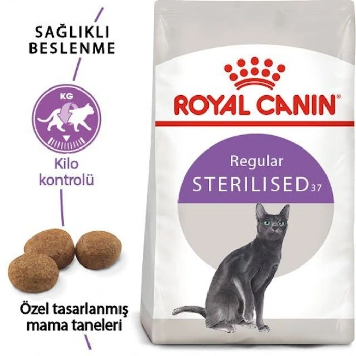 Royal Canin Sterilised 37 Kısırlaştırılmış Yetişkin Kedi Kuru Maması 15 kg