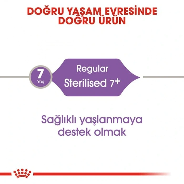 Royal Canin Sterilised 7+ Yaşlı Kedi Kuru Maması 3,5 kg