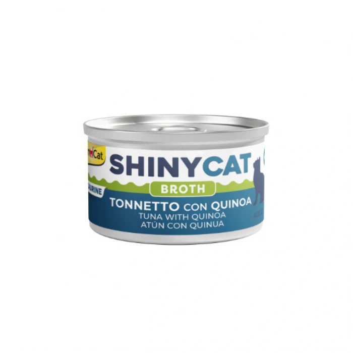 Shinycat Broth Sos İçinde Kinoa ve Ton Balıklı Konserve Kedi Maması 70 gr