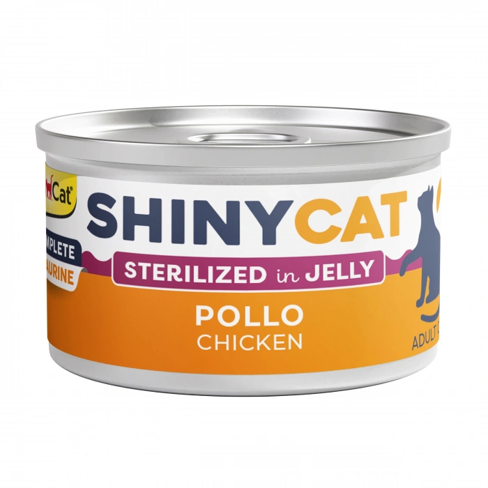 Shinycat Jöle İçinde Tavuklu Konserve Kısırlaştırılmış Kedi Maması 70 gr