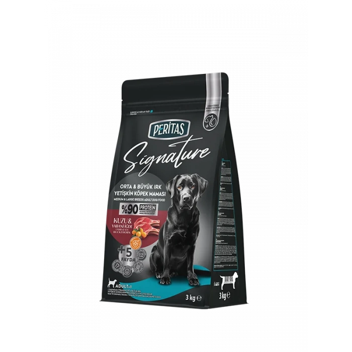 Signature Kuzulu Yetişkin Köpek Orta ve Büyük Irk - 3 kg