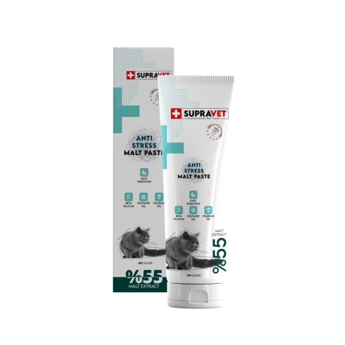 Supravet Anti Stress Sakinleştirici Malt Kedi Macunu 100 gr