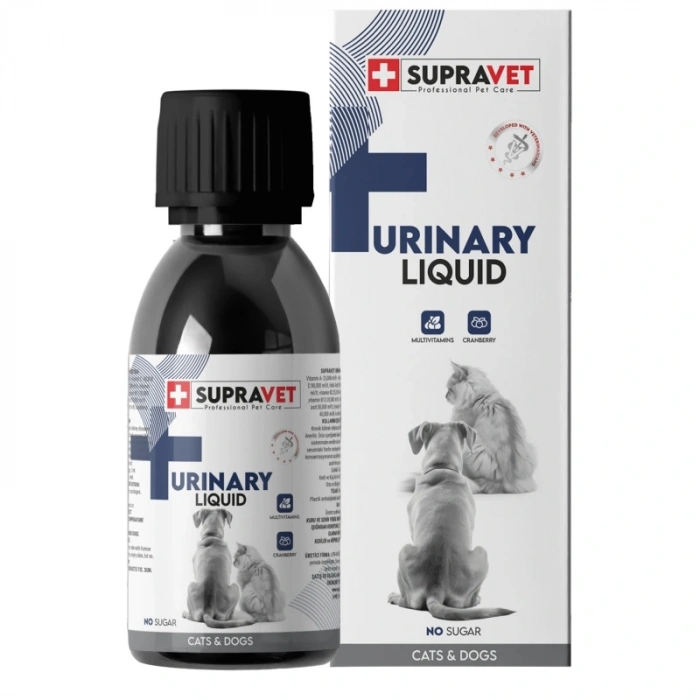 Supravet Urinary Kedi ve Köpek İçin İdrar Sağlığı Sistem Destekleyici Sıvı Damla 100 ml