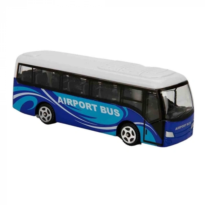 1:64 Mini Otobüs 9 Cm - 1 Adet Stokta Olan Gönderilir
