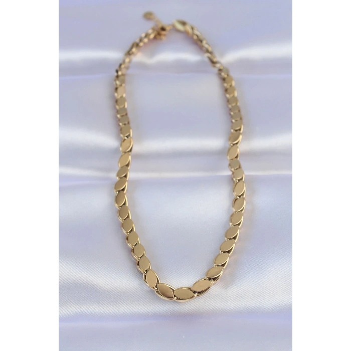 316l Çelik Gold Renk Arpa Model Kolye