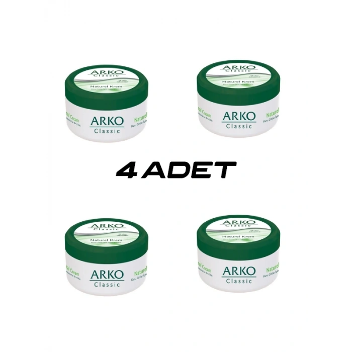 4 Adet Arko Classic Naturel El Kremi 150ml Bx40