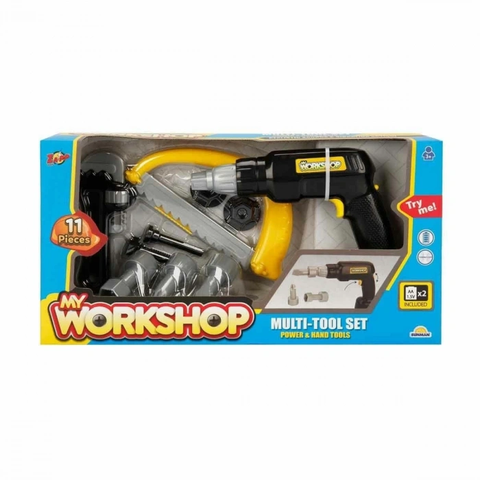 4622  My Workshop Elektronik Tornavida Tamir Seti 11 Parça - Oyuncak