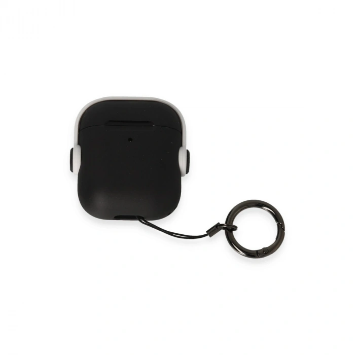 Airpods 2 (2.nesil) Cool Kılıf - Siyah-beyaz