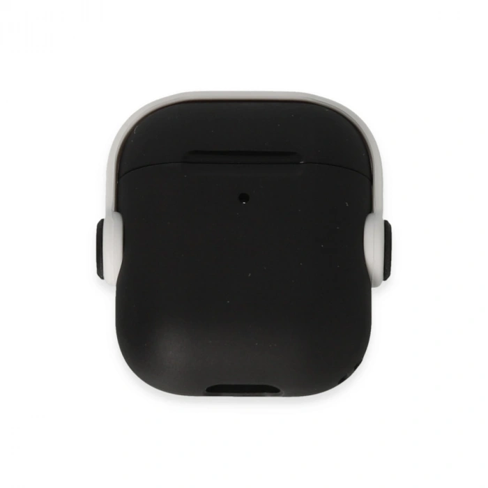 Airpods 2 (2.nesil) Cool Kılıf - Siyah-beyaz
