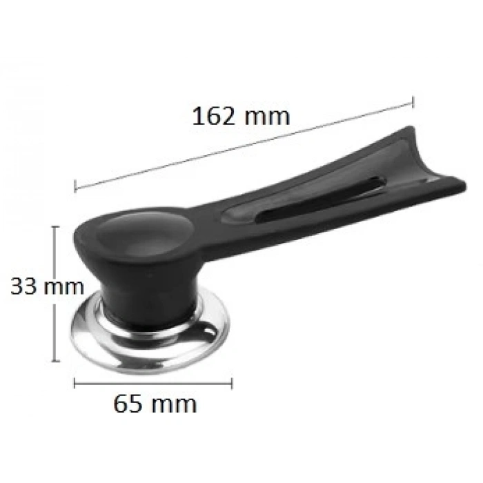 Dikey Tasarımlı Tencere Kapağı Kolu Bx40