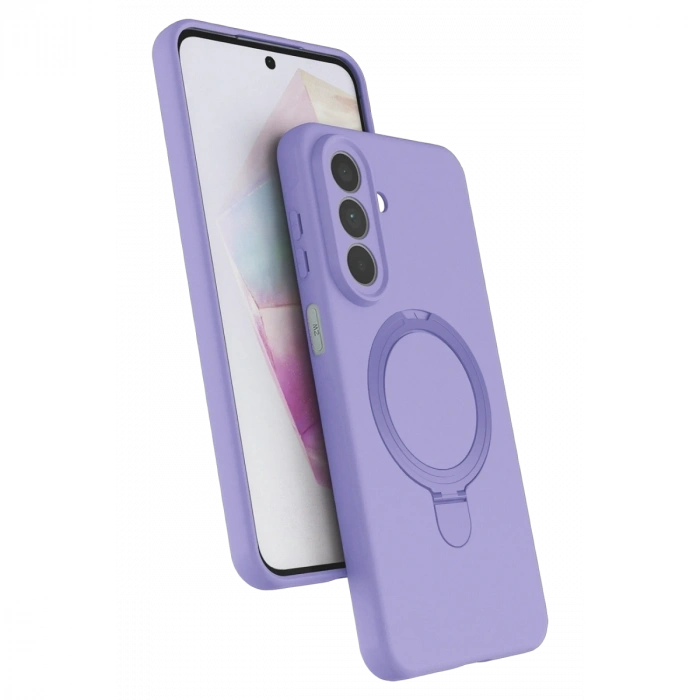 Galaxy A27 5g Regal Magsafe Standlı Kapak - Lila