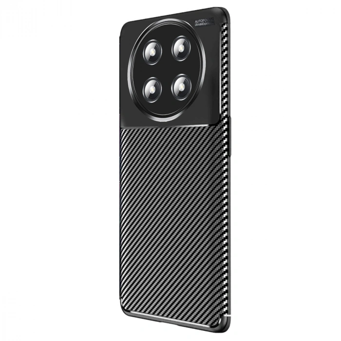 Honor Magic 7 Lite Kılıf Auto Focus Karbon Kapak - Siyah