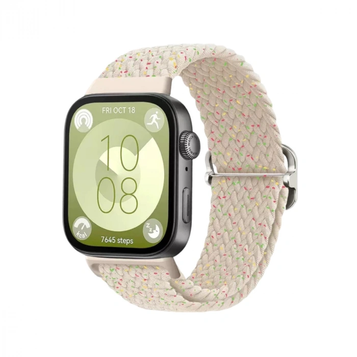 Huawei Fit 4  Kordon - Gri-turuncu