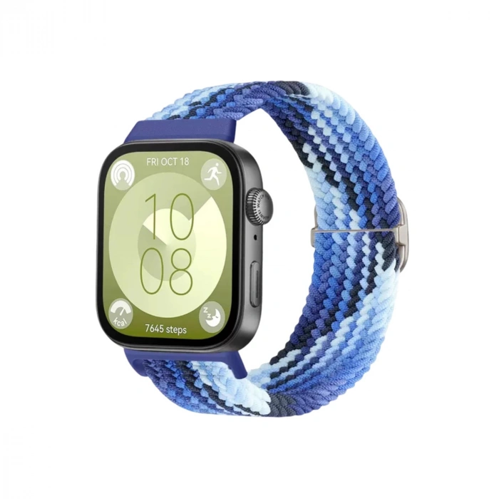 Huawei Fit 4  Kordon - Lacivert-mavi