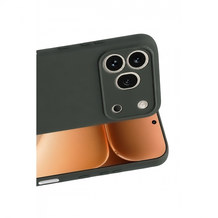 Huawei Honor 600 Pro First Silikon - Koyu Yeşil
