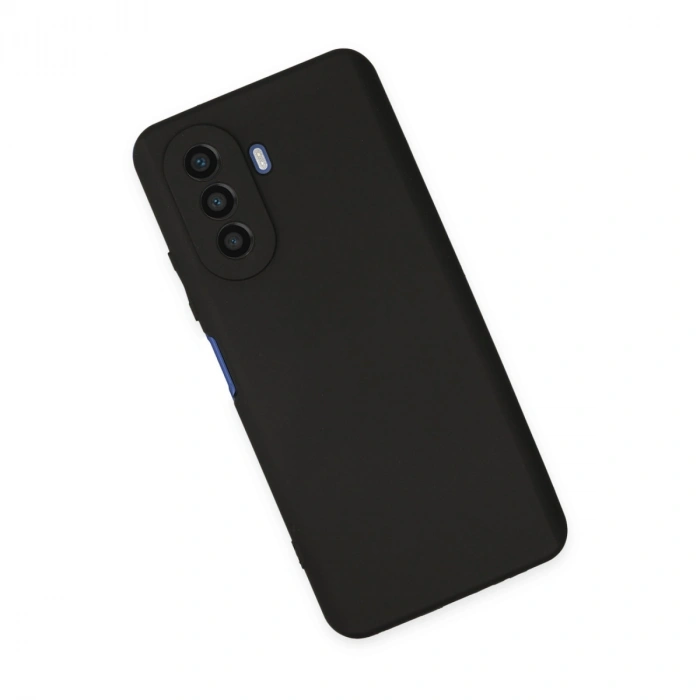 Huawei Nova Y70 Kılıf First Silikon - Siyah