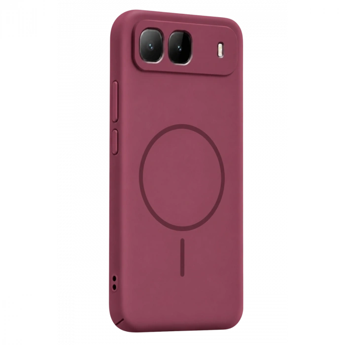 İnfinix Hot 60i 5g Mika Pc Magsafe Kapak - Bordo