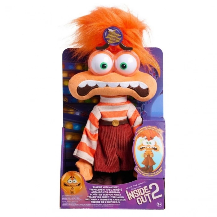 Inside Out 2 Endişe Sesli Hareketli Peluş
