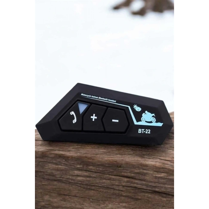İnterkom Intercom Kask Kulaklık Bt22 Bluetooth Motosiklet Kulaklık 5.0 Bluetooth