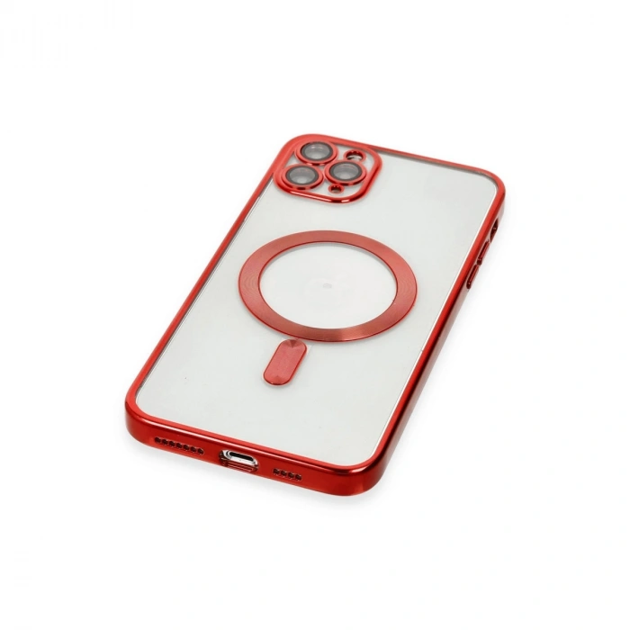 İphone 11 Pro Max Kılıf Kross Magneticsafe Kapak - Kırmızı