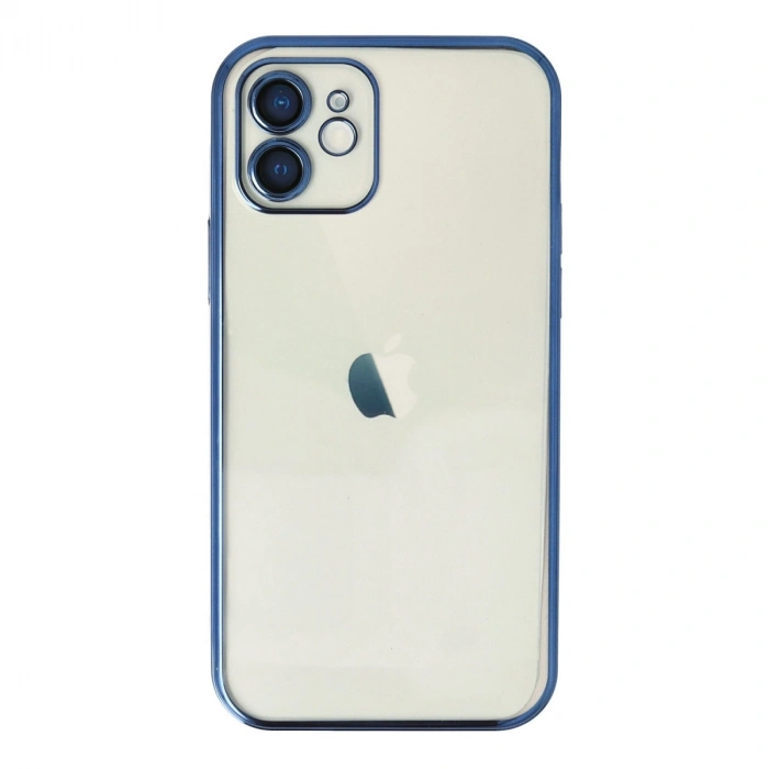 İphone 12 Kılıf Razer Lensli Silikon - Lacivert
