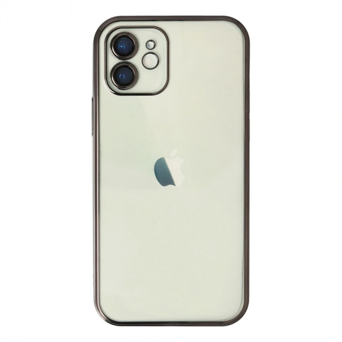 İphone 12 Kılıf Razer Lensli Silikon - Siyah