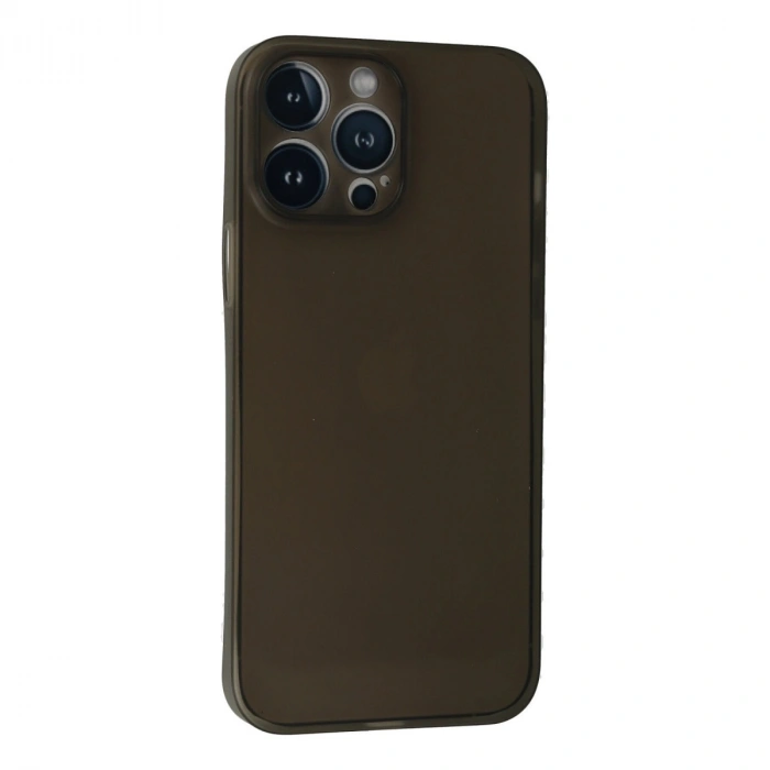İphone 13 Pro Max Kılıf Pp Ultra İnce Kapak - Gri