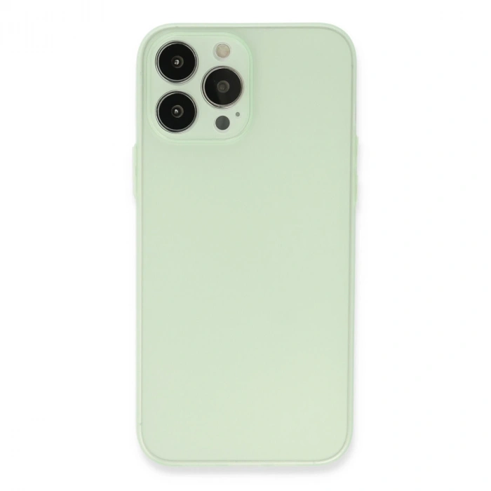 İphone 13 Pro Max Kılıf Puma Silikon - Açık Yeşil